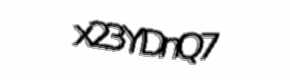 Security check image, please type the characters shown
