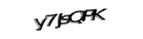 Security check image, please type the characters shown